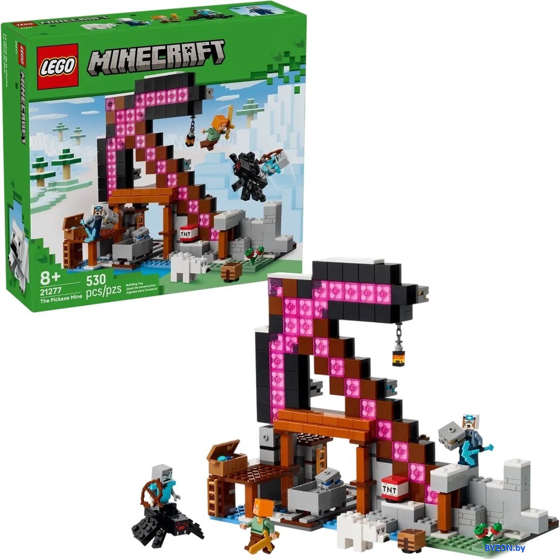 Конструктор LEGO Minecraft 21277 Шахта Кирка Конструктор LEGO Minecraft 21277 Шахта Кирка