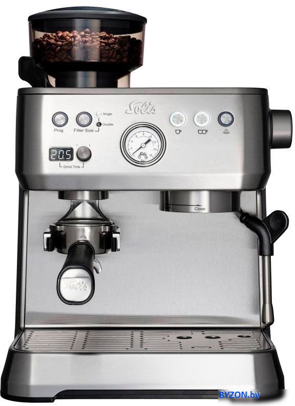 Кофемашина Solis Grind & Infuse Perfetta Silver Кофемашина Solis Grind & Infuse Perfetta Silver