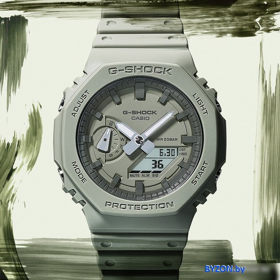 Наручные часы Casio G-Shock GA-2100NC-3A Наручные часы Casio G-Shock GA-2100NC-3A