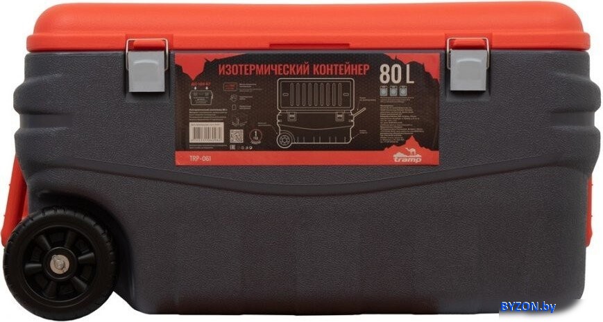 Термобокс TRAMP TRP-061 80л (черный/оранжевый) Термобокс TRAMP TRP-061 80л (черный/оранжевый)