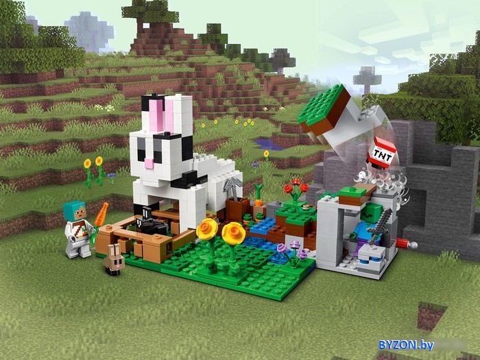 Конструктор LEGO Minecraft 21181 Кроличье ранчо Конструктор LEGO Minecraft 21181 Кроличье ранчо