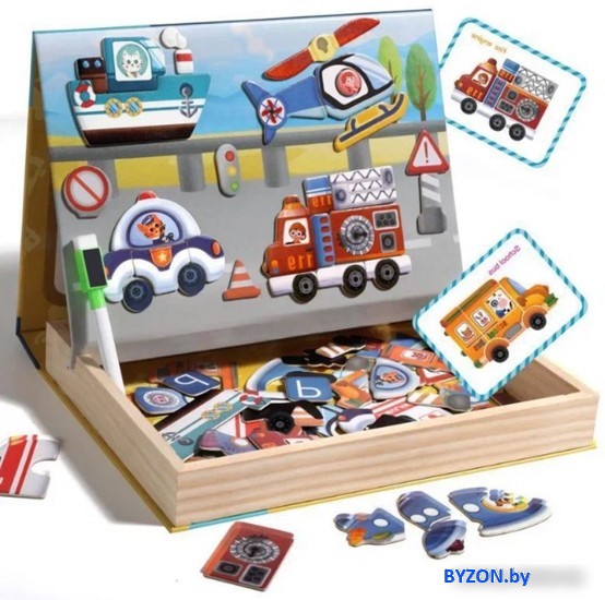 Головоломка Top Goods Транспорт JHTOY-208 Головоломка Top Goods Транспорт JHTOY-208