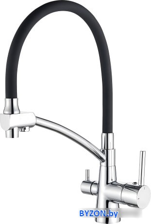 Смеситель Ledeme L4855-2 (хром/черный) Смеситель Ledeme L4855-2 (хром/черный)