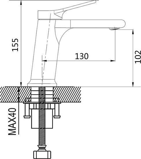 Смеситель Shevanik S8301 Смеситель Shevanik S8301