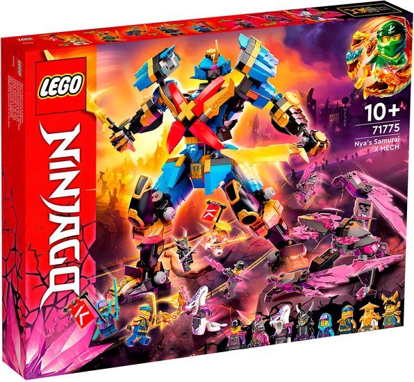 Конструктор LEGO Ninjago 71775 Робот Нии Самурай Икс Конструктор LEGO Ninjago 71775 Робот Нии Самурай Икс