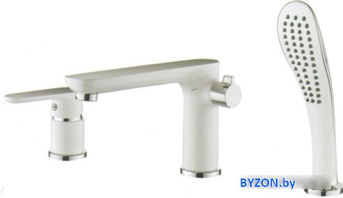 Смеситель Ledeme L1153W (белый/хром) Смеситель Ledeme L1153W (белый/хром)