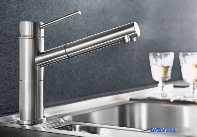 Смеситель Blanco Alta-S Compact 515122 (хром) Смеситель Blanco Alta-S Compact 515122 (хром)