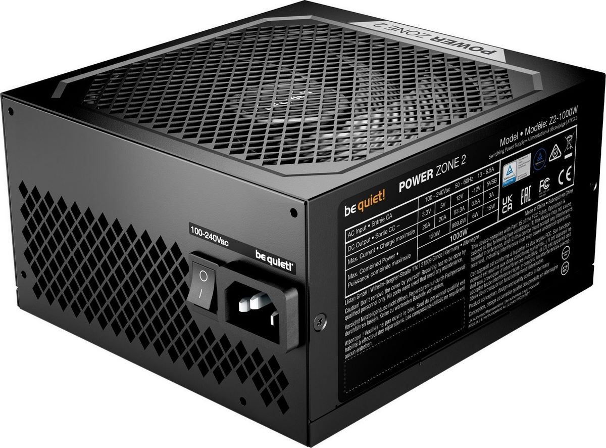 Блок питания be quiet! Power Zone 2 1000W Блок питания be quiet! Power Zone 2 1000W