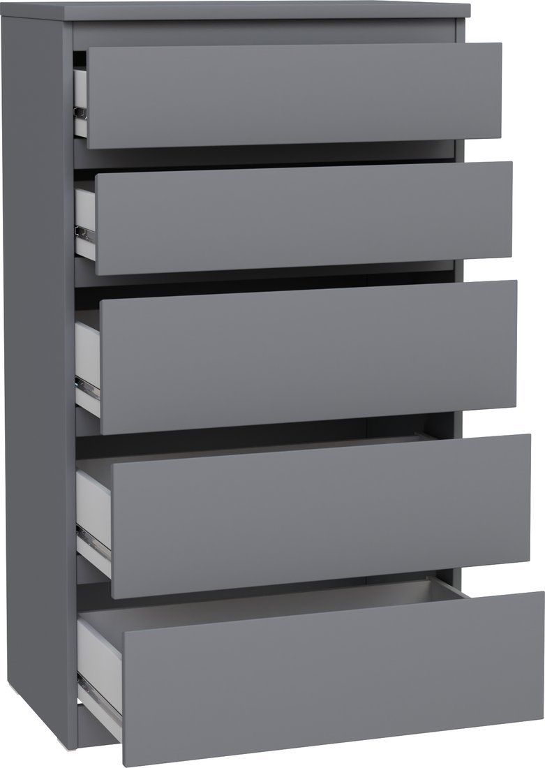 Комод Mio Tesoro Кастор 5 ящиков 2.03.02.070.4 (серый) Комод Mio Tesoro Кастор 5 ящиков 2.03.02.070.4 (серый)