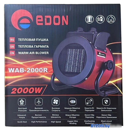 Тепловая пушка Edon WAB-2000R Тепловая пушка Edon WAB-2000R