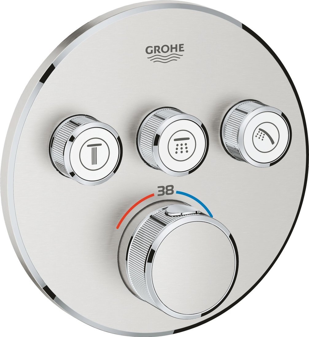Накладная панель Grohe Grohtherm 29121Dc0 Накладная панель Grohe Grohtherm 29121Dc0