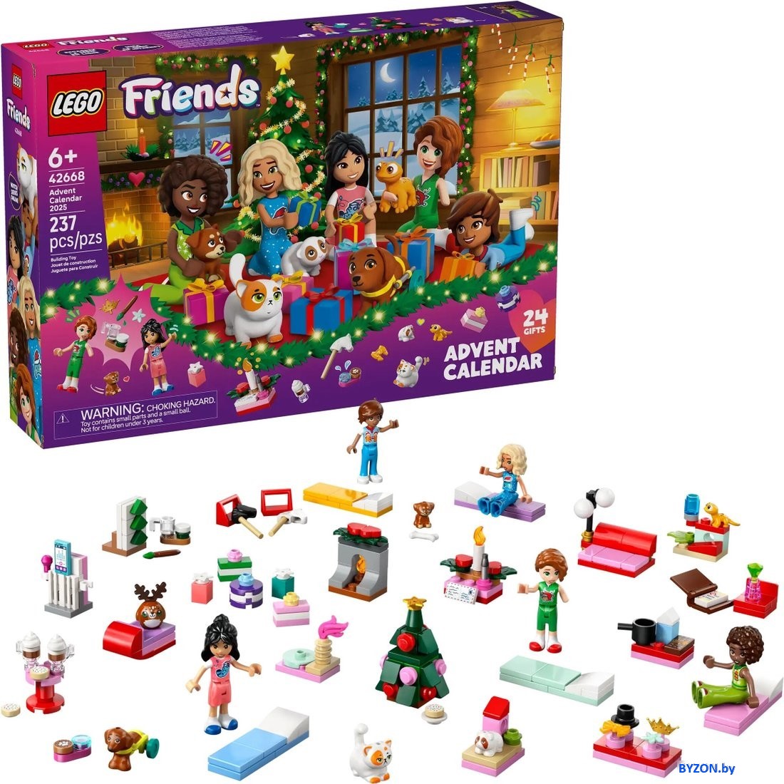 Конструктор LEGO Friends 42668 Advent Calendar 2025 Конструктор LEGO Friends 42668 Advent Calendar 2025