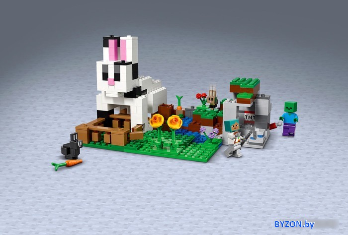 Конструктор LEGO Minecraft 21181 Кроличье ранчо Конструктор LEGO Minecraft 21181 Кроличье ранчо