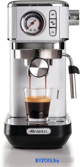 Рожковая помповая кофеварка Ariete Espresso Slim Moderna 1381/14 Рожковая помповая кофеварка Ariete Espresso Slim Moderna 1381/14