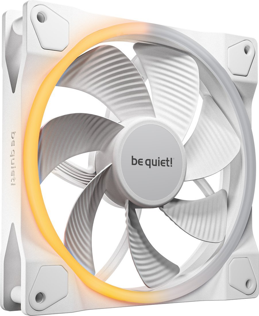 Вентилятор для корпуса be quiet! Light Wings 140mm PWM Reverse White BL135 Вентилятор для корпуса be quiet! Light Wings 140mm PWM Reverse White BL135