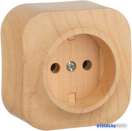 Розетка Legrand Quteo 782270 (дерево) Розетка Legrand Quteo 782270 (дерево)