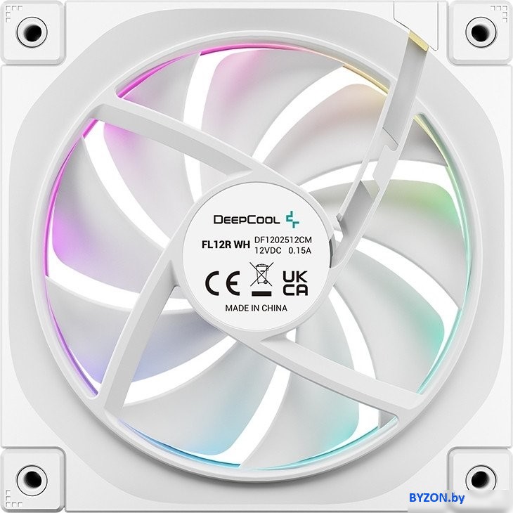 Вентилятор для корпуса DeepCool FL12R WH R-FL12R-WHAPN1-G Вентилятор для корпуса DeepCool FL12R WH R-FL12R-WHAPN1-G