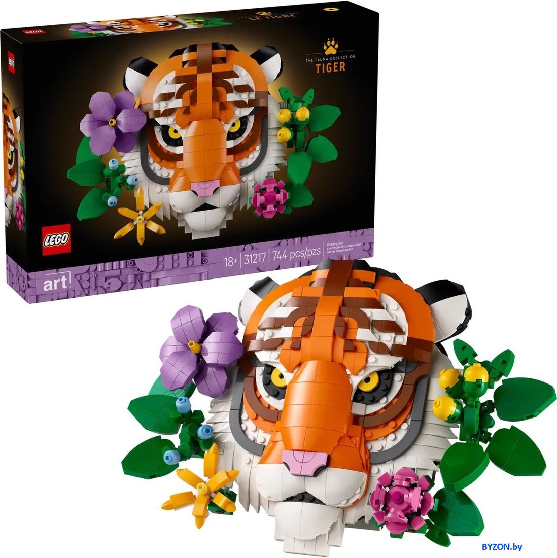 Конструктор LEGO Art 31217 Коллекция «Фауна» - Тигр Конструктор LEGO Art 31217 Коллекция «Фауна» - Тигр