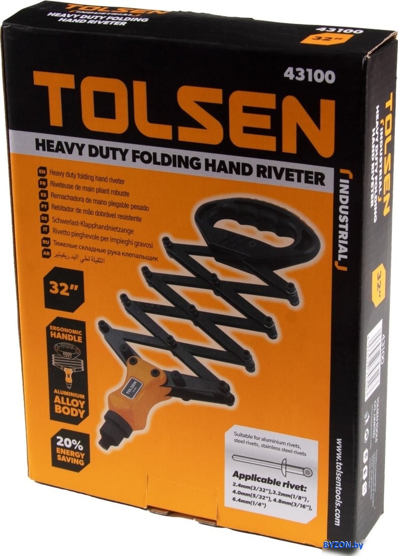 Заклепочник Tolsen TT43100 Заклепочник Tolsen TT43100