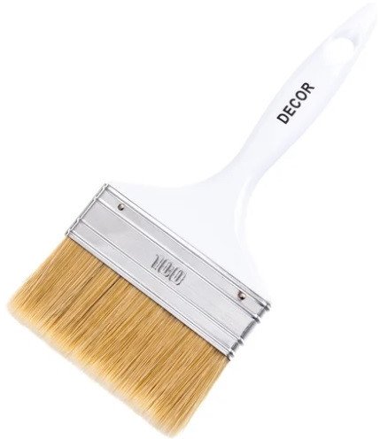 Кисть малярная Decor Standard 100х15мм Кисть малярная Decor Standard 100х15мм