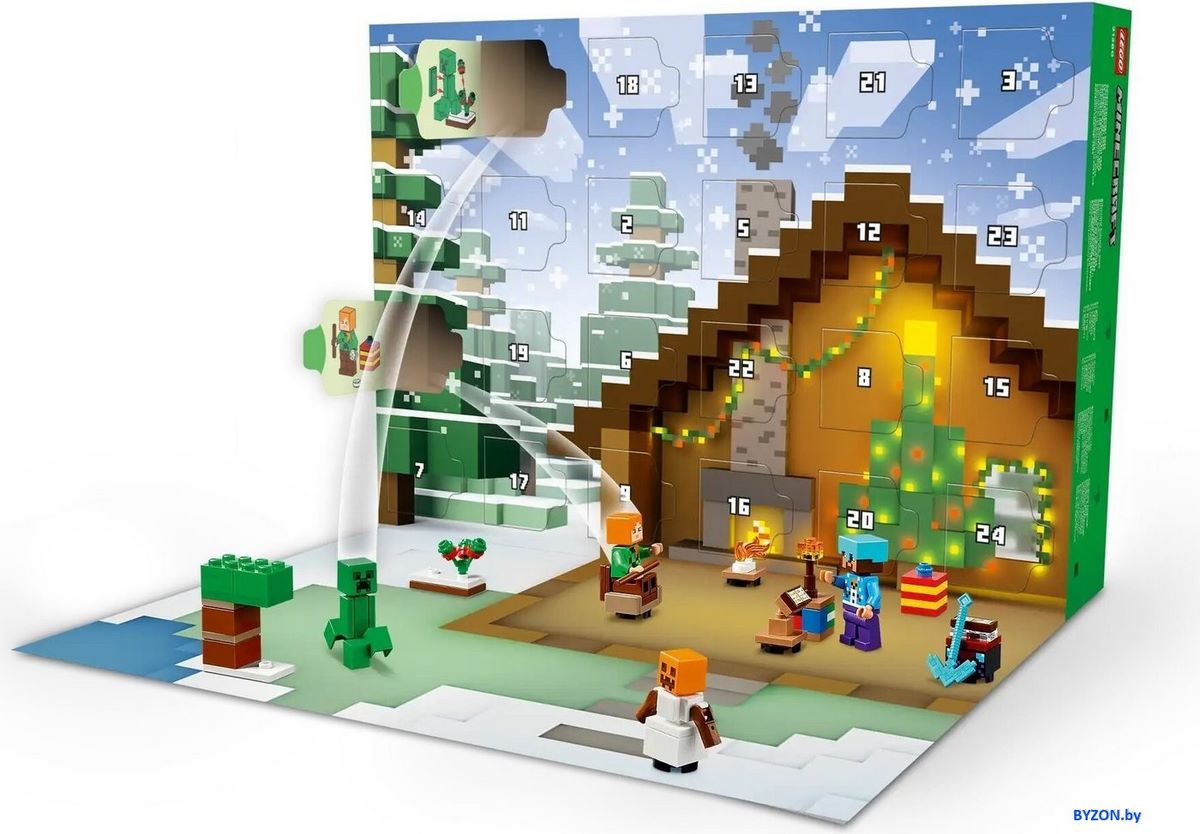 Конструктор LEGO Minecraft 21280 Advent Calendar 2025 Конструктор LEGO Minecraft 21280 Advent Calendar 2025