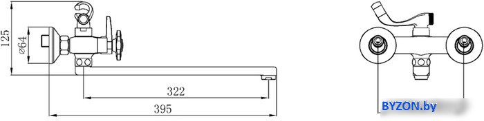 Смеситель РМС SL115-140E Смеситель РМС SL115-140E