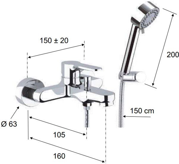 Смеситель Remer Winner W 02 Смеситель Remer Winner W 02