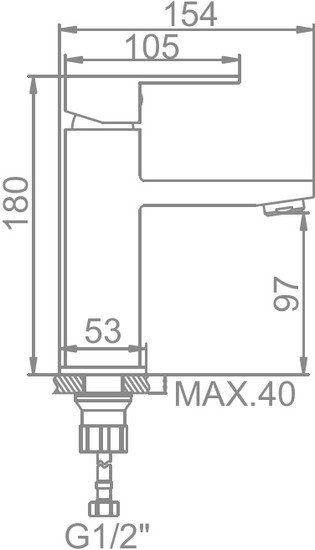 Смеситель Ledeme H716 L71016 Смеситель Ledeme H716 L71016