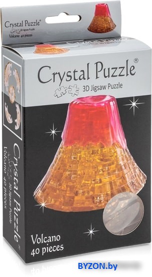 3Д-пазл Crystal Puzzle Вулкан 90149 3Д-пазл Crystal Puzzle Вулкан 90149