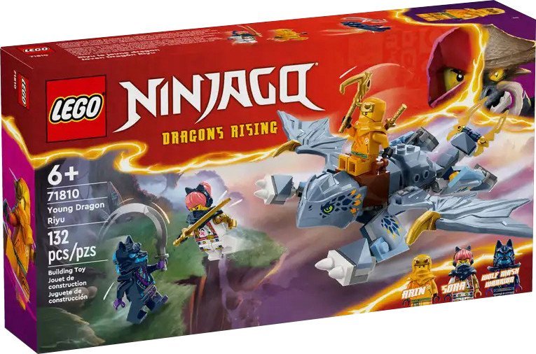 Конструктор LEGO Ninjago Молодой дракон Рию 71810 Конструктор LEGO Ninjago Молодой дракон Рию 71810