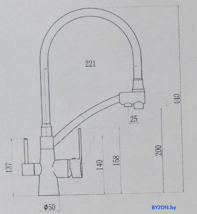 Смеситель MARRBAXX КМ014/G31 (белый) Смеситель MARRBAXX КМ014/G31 (белый)