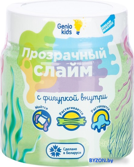 Слайм Genio Kids Мялка-жмялка. Прозрачный слайм LIZ34 (в ассортименте) Слайм Genio Kids Мялка-жмялка. Прозрачный слайм LIZ34 (в ассортименте)