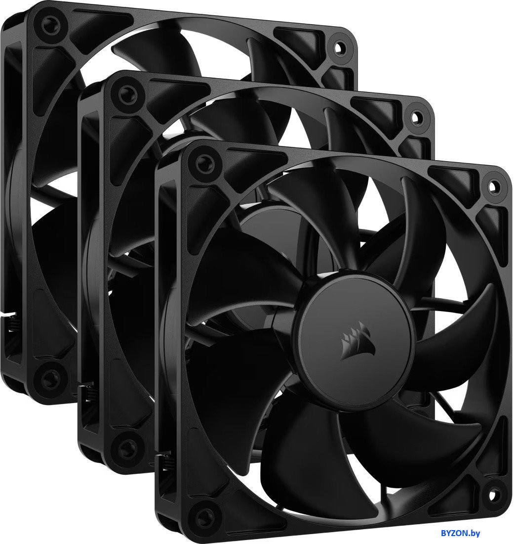 Комплект вентиляторов для корпуса Corsair RS120 PWM Triple Pack CO-9050189-WW Комплект вентиляторов для корпуса Corsair RS120 PWM Triple Pack CO-9050189-WW