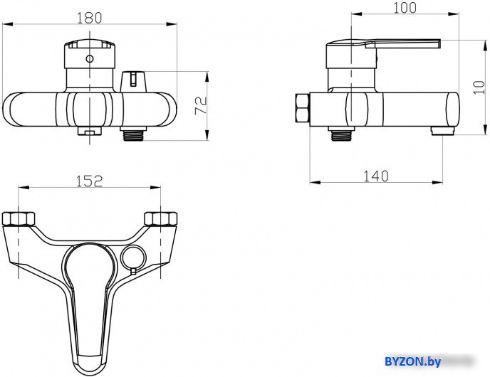 Смеситель РМС SL50-009E Смеситель РМС SL50-009E