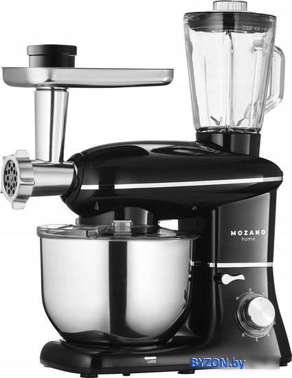 Кухонная машина Mozano Kitchen Assistent ROB-02 (черный) Кухонная машина Mozano Kitchen Assistent ROB-02 (черный)