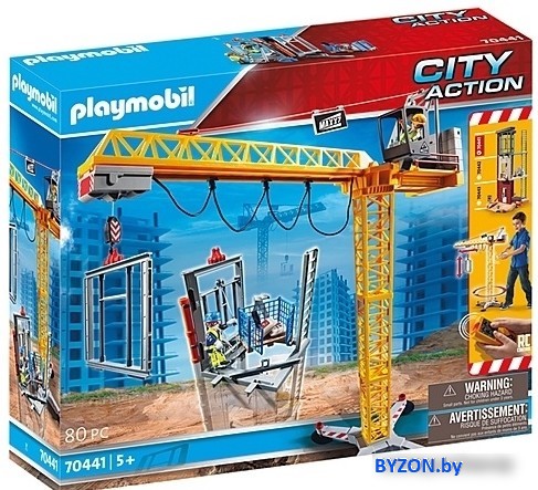 Конструктор Playmobil PM70441 Кран Конструктор Playmobil PM70441 Кран