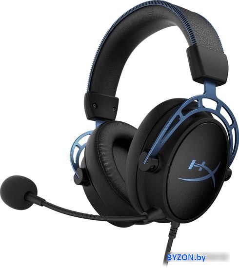 Наушники HyperX Cloud Alpha S (черный/синий) Наушники HyperX Cloud Alpha S (черный/синий)
