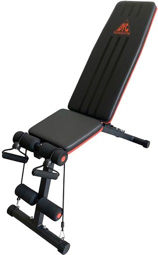 Силовая скамья DFC Homegym DCH310 с эспандерами Силовая скамья DFC Homegym DCH310 с эспандерами