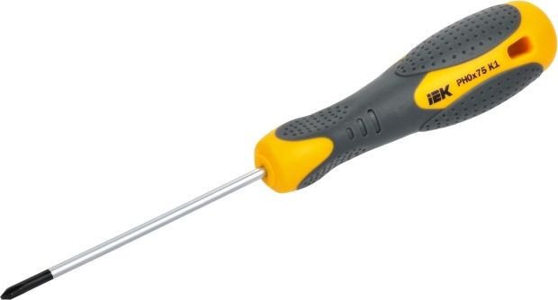 Отвертка IEK A2L3-SC10-K1-PH-00-075 Отвертка IEK A2L3-SC10-K1-PH-00-075