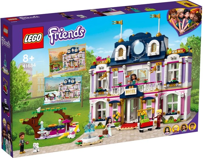 Конструктор LEGO Friends 41684 Гранд-отель Хартлейк Сити Конструктор LEGO Friends 41684 Гранд-отель Хартлейк Сити