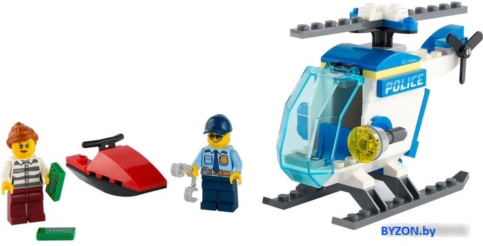 Конструктор LEGO City 60275 Полицейский вертолет Конструктор LEGO City 60275 Полицейский вертолет