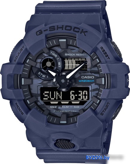 Наручные часы Casio G-Shock GA-700CA-2A Наручные часы Casio G-Shock GA-700CA-2A