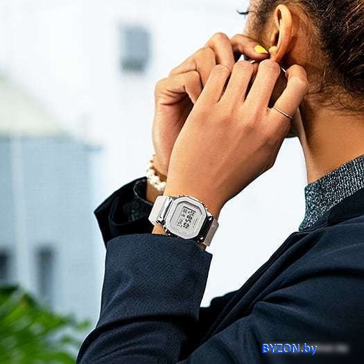 Наручные часы Casio G-Shock GM-S5600SK-7E Наручные часы Casio G-Shock GM-S5600SK-7E