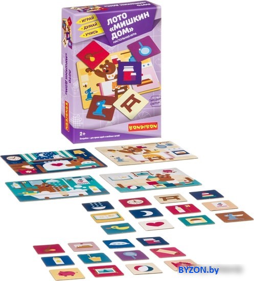 Развивающая игра Bondibon Мишкин дом ВВ3900 Развивающая игра Bondibon Мишкин дом ВВ3900