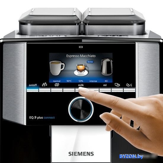 Эспрессо кофемашина Siemens EQ.9 plus connect s700 TI9573X9RW Эспрессо кофемашина Siemens EQ.9 plus connect s700 TI9573X9RW
