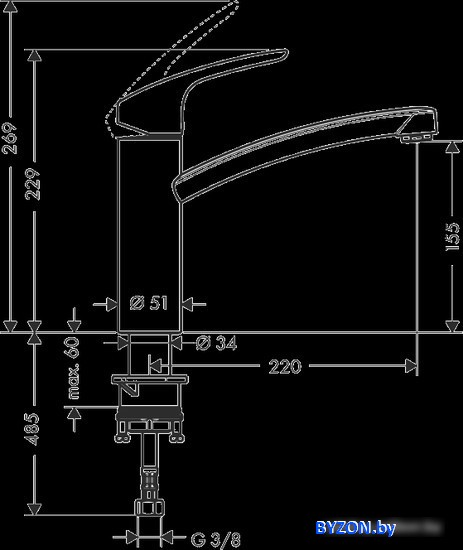 Смеситель Hansgrohe Focus 31806800 Смеситель Hansgrohe Focus 31806800