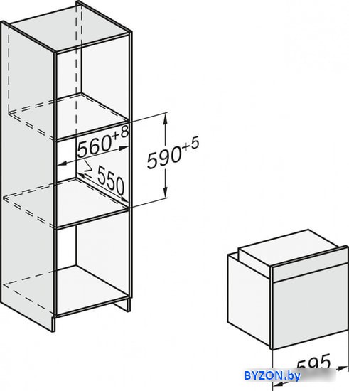 Электрический духовой шкаф Miele H 7262 BP OBSW Электрический духовой шкаф Miele H 7262 BP OBSW