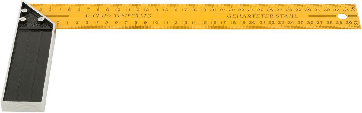 Угольник FIT Столярный 19435 (желтый) Угольник FIT Столярный 19435 (желтый)