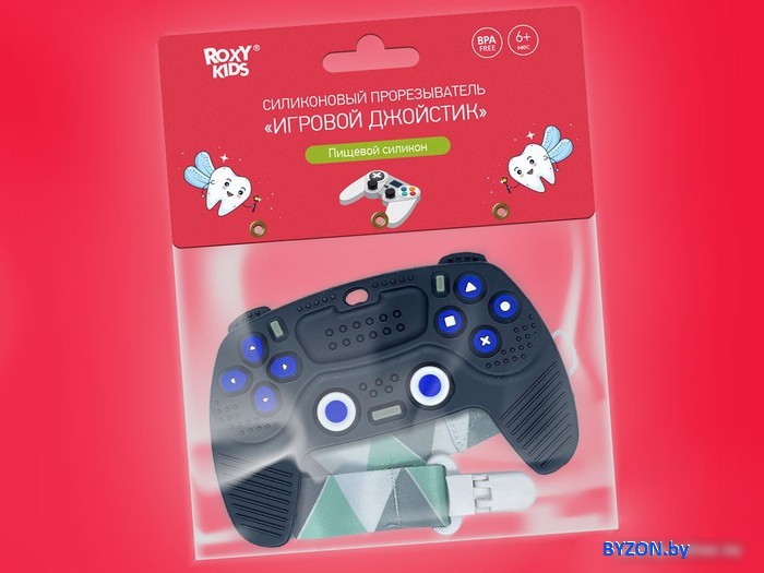Прорезыватель Roxy Kids Игровой джойстик RTVP-002 Прорезыватель Roxy Kids Игровой джойстик RTVP-002