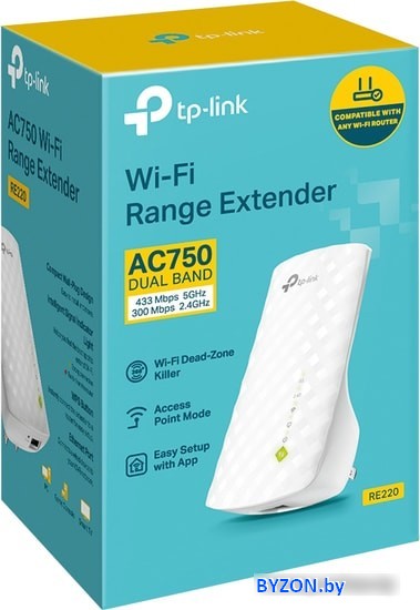 Усилитель Wi-Fi TP-Link RE220 Усилитель Wi-Fi TP-Link RE220